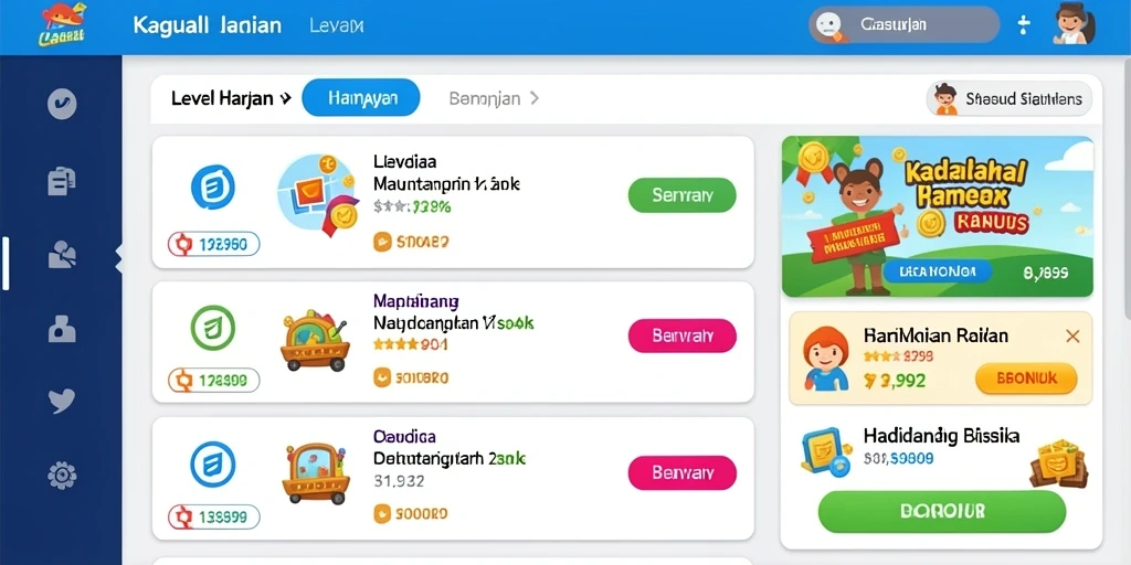 Tangkapan layar menunjukkan grafis memukau dalam ASIA100.