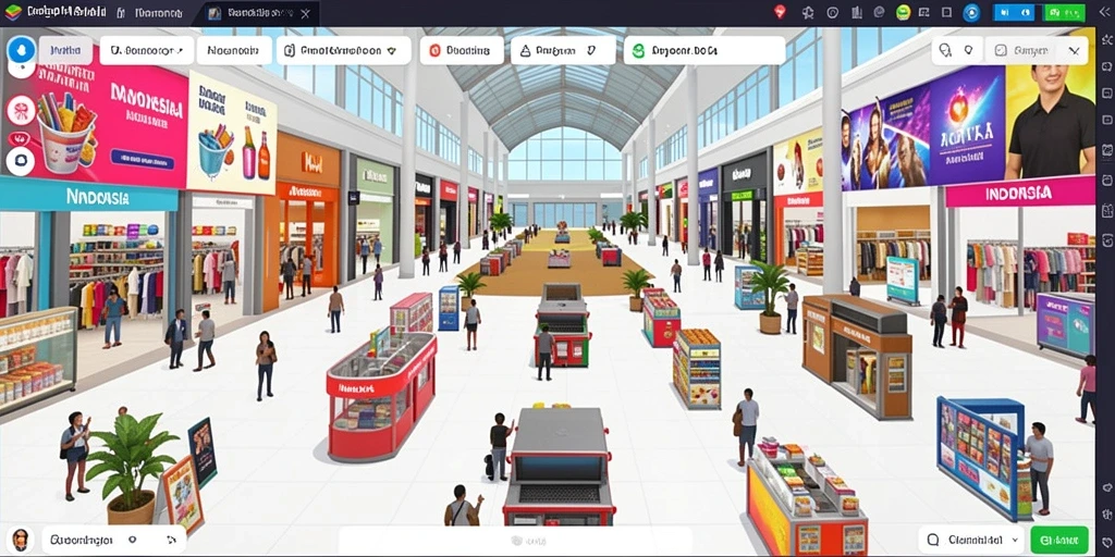 Screenshot menampilkan karakter utama dalam grafis yang memukau.